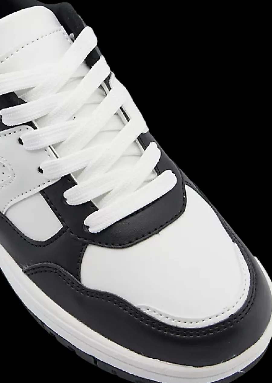 Hot biało-czarne sneakersy damskie Damskie Sportowe