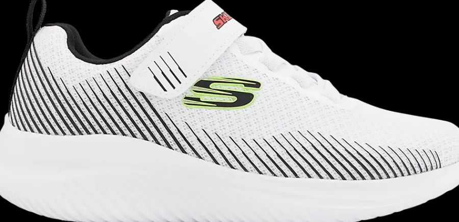 Hot biało-czarne sneakersy dziecięce Vana 2.0 Dzieci Sportowe|Do Szkoły