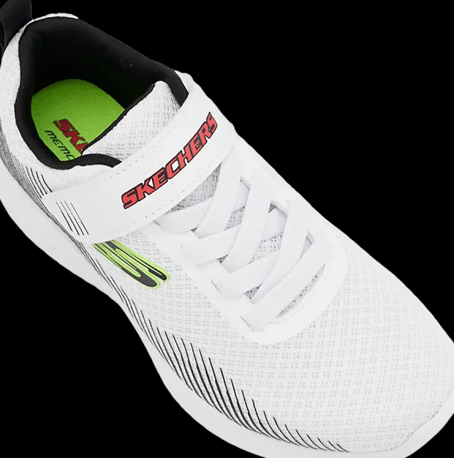 Hot biało-czarne sneakersy dziecięce Vana 2.0 Dzieci Sportowe|Do Szkoły