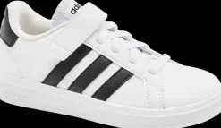 Sale biało-czarne sneakersy dziecięce GRAND COURT 2.0 Dzieci Sportowe