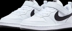 New biało-czarne sneakersy dziecięce Court Borough Low Dzieci Sportowe