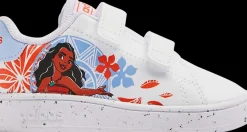 Outlet biało-czerwone sneakersy dziewczęce ADVANTAGE MOANA Dzieci Sportowe
