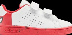 Online biało-czerwone sneakersy dziecięce ADVANTAGE SPIDERMAN CF I Dzieci Sportowe