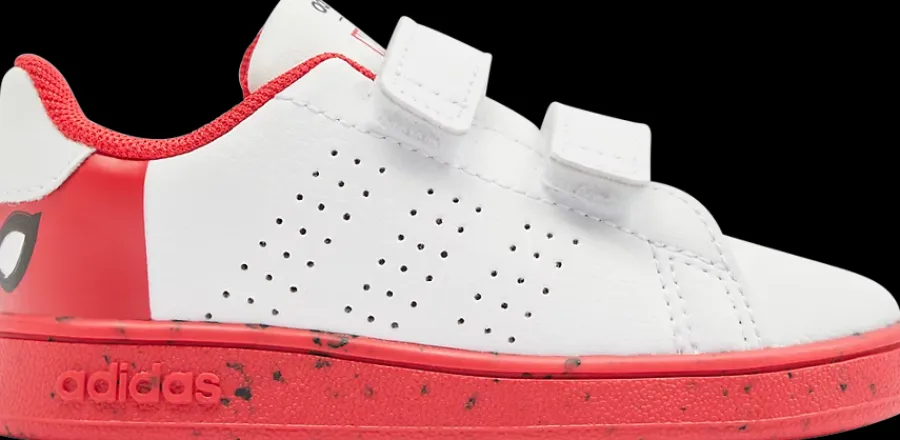 Online biało-czerwone sneakersy dziecięce ADVANTAGE SPIDERMAN CF I Dzieci Sportowe