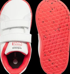 Online biało-czerwone sneakersy dziecięce ADVANTAGE SPIDERMAN CF I Dzieci Sportowe