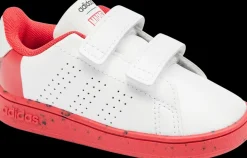 Online biało-czerwone sneakersy dziecięce ADVANTAGE SPIDERMAN CF I Dzieci Sportowe