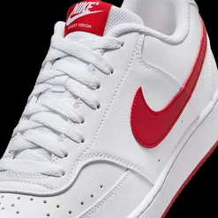 biało-czerwone sneakersy męskie Court Vision Low Męskie Sportowe|Markowe