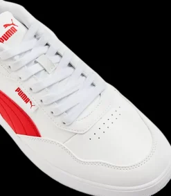 Best biało-czerwone sneakersy męskie Męskie Sportowe|Markowe