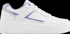Sale biało-fioletowe sneakersy damskie Damskie Sportowe