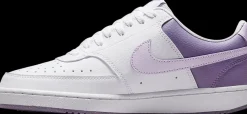 Sale biało-fioletowe sneakersy damskie Court Vision Low Damskie Sportowe|Markowe