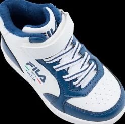 Best biało-granatowe ocieplane sneakersy dziecięce Dzieci Kozaki|Sportowe