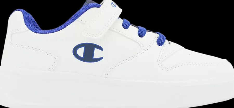 Hot biało-granatowe sneakersy dziecięce Deuce Boys Dzieci Sportowe|Do Szkoły