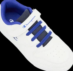 Hot biało-granatowe sneakersy dziecięce Deuce Boys Dzieci Sportowe|Do Szkoły