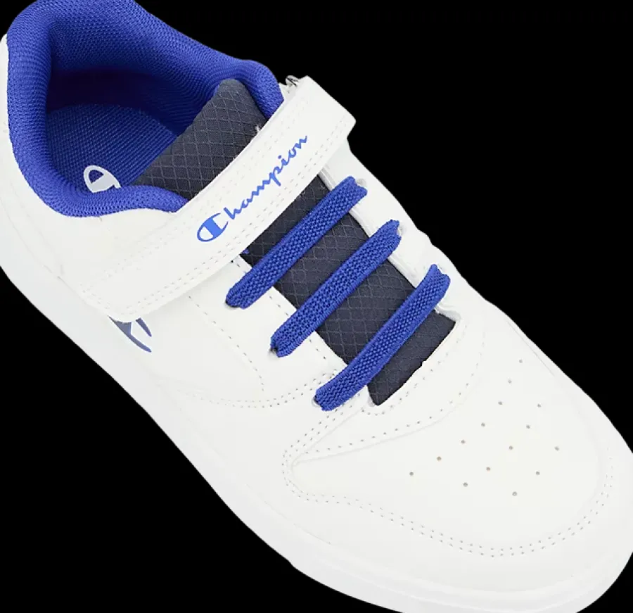 Hot biało-granatowe sneakersy dziecięce Deuce Boys Dzieci Sportowe|Do Szkoły