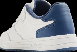 Outlet biało-granatowe sneakersy dziecięce Dzieci Sportowe|Do Szkoły