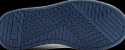 Outlet biało-granatowe sneakersy dziecięce Dzieci Sportowe|Do Szkoły