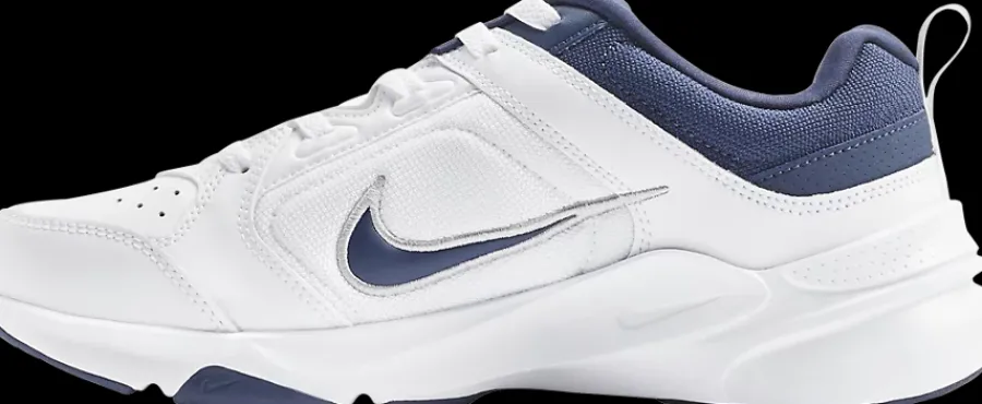 Best biało-granatowe sneakersy męskie Defyallday Męskie Sportowe|Casual