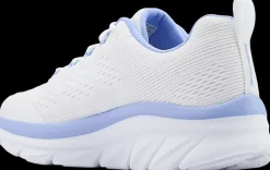 New biało-lawendowe sneakersy damskie z wkładką memory foam Damskie Sportowe|Markowe