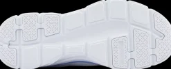 New biało-lawendowe sneakersy damskie z wkładką memory foam Damskie Sportowe|Markowe