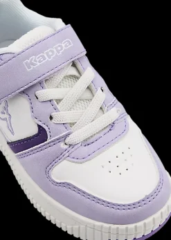Outlet biało-liliowe sneakersy dziewczęce Darlington Dzieci Sportowe
