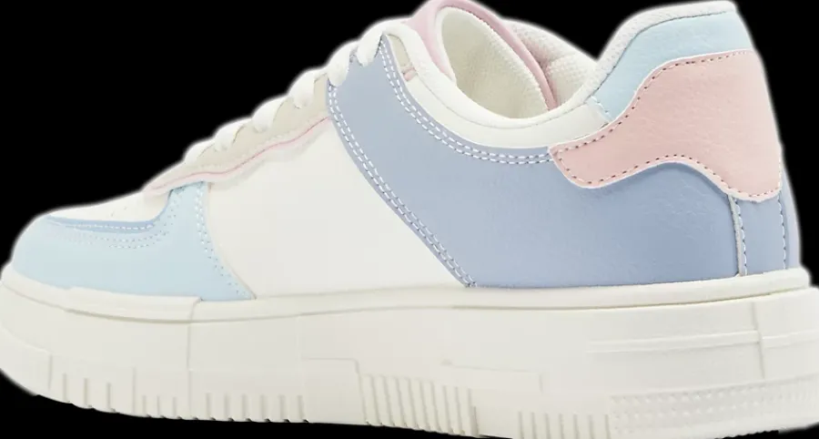 Clearance biało-niebieskie sneakersy damskie Damskie Sportowe