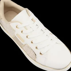 Online biało-platynwe sneakersy damskie Damskie Sportowe