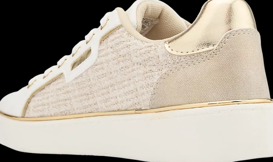 Online biało-platynwe sneakersy damskie Damskie Sportowe