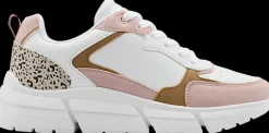 Hot biało-różowe sneakersy damskie Damskie Sportowe