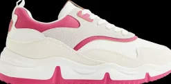 Best biało-różowe sneakersy damskie Damskie Sportowe