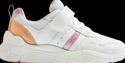 Clearance biało-różowe sneakersy dziewczęce Dzieci Sportowe