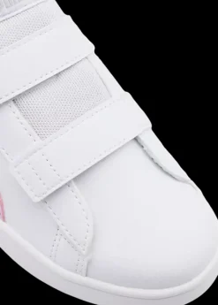 Best biało-różowe sneakersy dziewczęce Rickie Classic Dzieci Sportowe
