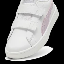 Best biało-różowe sneakersy dziewczęce Rickie Classic Dzieci Sportowe