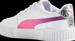 Discount biało-różowe sneakersy dziewczęce Carina 2.0 Star Glow Dzieci Sportowe