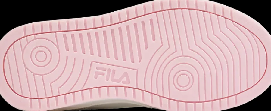 Online biało-różowe sneakersy dziewczęce z zapięciem na rzep Dzieci Sportowe