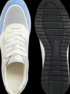 biało-srebrno-niebieskie sneakersy damskie Damskie Sportowe