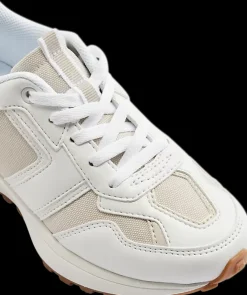 Hot biało-szare sneakersy dziewczęce Dzieci Sportowe
