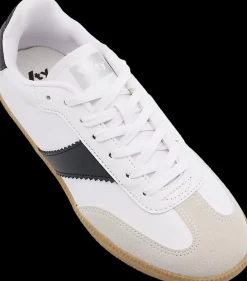 Clearance biało-szaro-czarne sneakersy damskie Damskie Sportowe