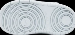 Clearance biało-zielone sneakersy dziecięce Court Borough Low Recraft Dzieci Sportowe