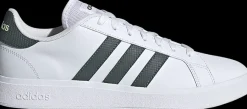 New biało-zielone sneakersy męskie Grand Court 2.0 Męskie Sportowe|Markowe