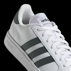 New biało-zielone sneakersy męskie Grand Court 2.0 Męskie Sportowe|Markowe