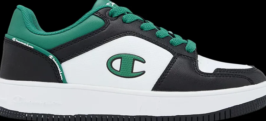 Discount biało-zielono-czarne sneakersy młodzieżowe RD18 Dzieci Sportowe|Markowe
