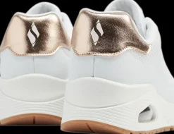 New biało-złote sneakersy damskie Damskie Sportowe