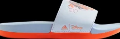 Discount błękitno-pomarańczowe klapki dziecięce ADILETTE COMFORT MOANA Dzieci Klapki