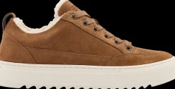 Sale brązowe ocieplane sneakersy damskie Damskie Sportowe