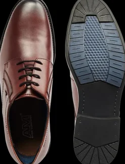 Discount brązowe skórzane eleganckie buty męskie Męskie Buty Do Garnituru