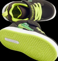 Best brązowe sneakersy chłopięce z krokodylem Dzieci Sportowe