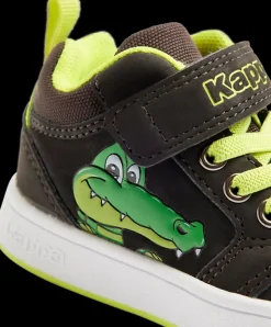 Best brązowe sneakersy chłopięce z krokodylem Dzieci Sportowe