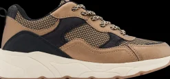 Online brązowo-czarne sneakersy Damskie Sportowe
