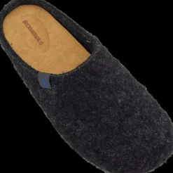 Discount ciemnoszare kapcie męskie Męskie Kapcie