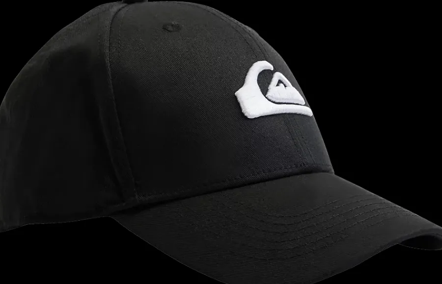 czarna czapka z daszkiem Quicksilver Męskie Czapki|Czapki
